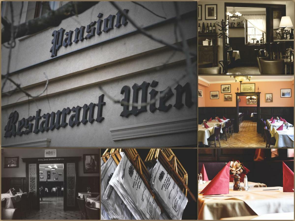 Restaurant Pansion Wien Cierny Brod 外观 照片